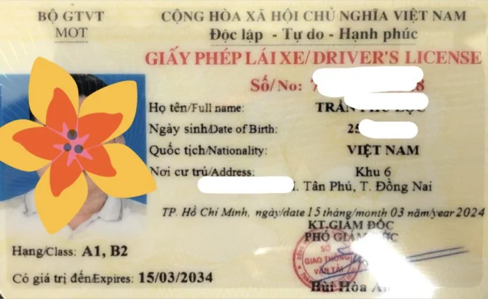 Dịch vụ đổi giấy phép lái xe tại Trà Vinh