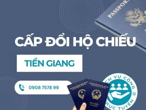 Làm hộ chiếu online tại Tiền Giang