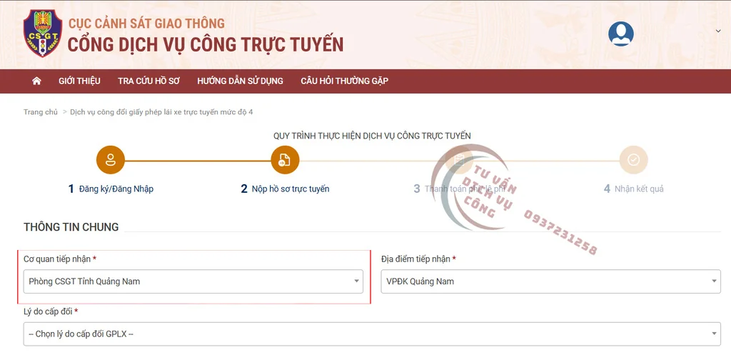 Dịch vụ đổi giấy phép lái xe tại Quảng Nam 16