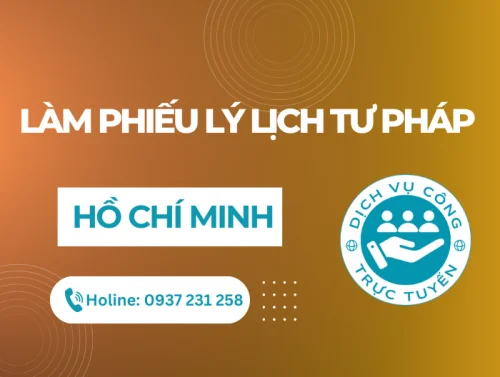 Dịch vụ cấp Lý Lịch Tư Pháp tại Hồ Chí Minh