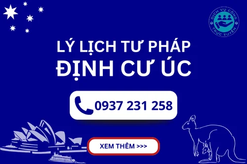 Dịch vụ làm Lý lịch tư pháp Định cư Úc