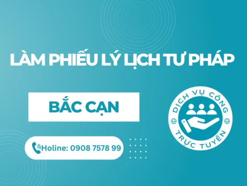 Dịch vụ làm Lý lịch tư pháp tại Bắc Kạn