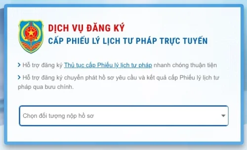 Dịch vụ làm Lý lịch tư pháp tại Nam Định