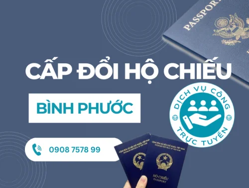 Làm hộ chiếu online tại Bình Phước