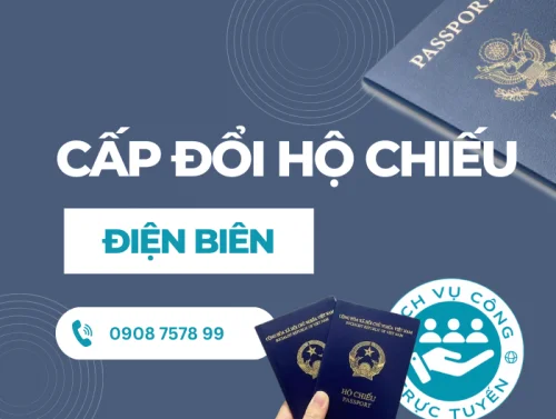 Làm hộ chiếu online tại Điện Biên