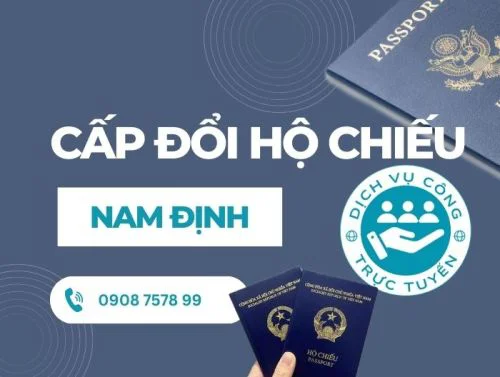Làm hộ chiếu online tại Nam Định