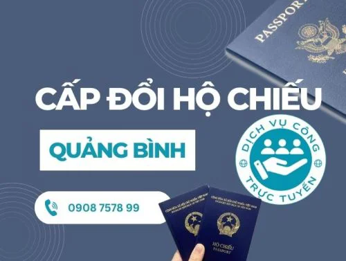 Làm hộ chiếu online tại Quảng Bình