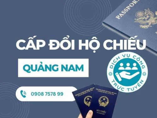 Làm hộ chiếu online tại Quảng Nam